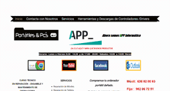 Desktop Screenshot of portatiles-pcs.net